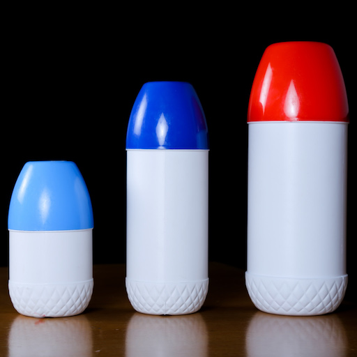 Diamond HDPE bottle 50 mL to 1 L